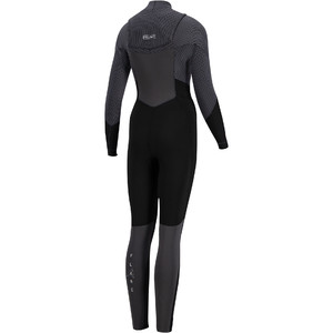 2020 Prolimit Womens Flare 5/3mm Free Zip Wetsuit 15057 - Black / Ivory